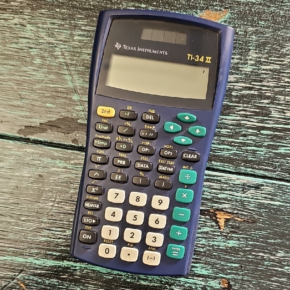 Texas Instruments TI-34 II Scientific Calculator